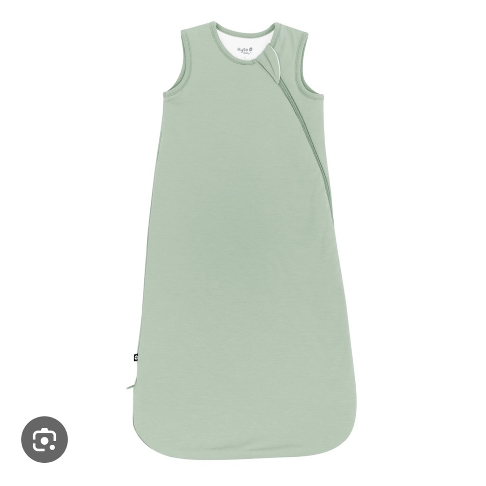 Kyte Baby Thyme Green Sleeveless Baby Sleep Sack